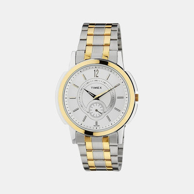 Empera Men Quartz Silver Dial Analog Metal Watch TW000U306