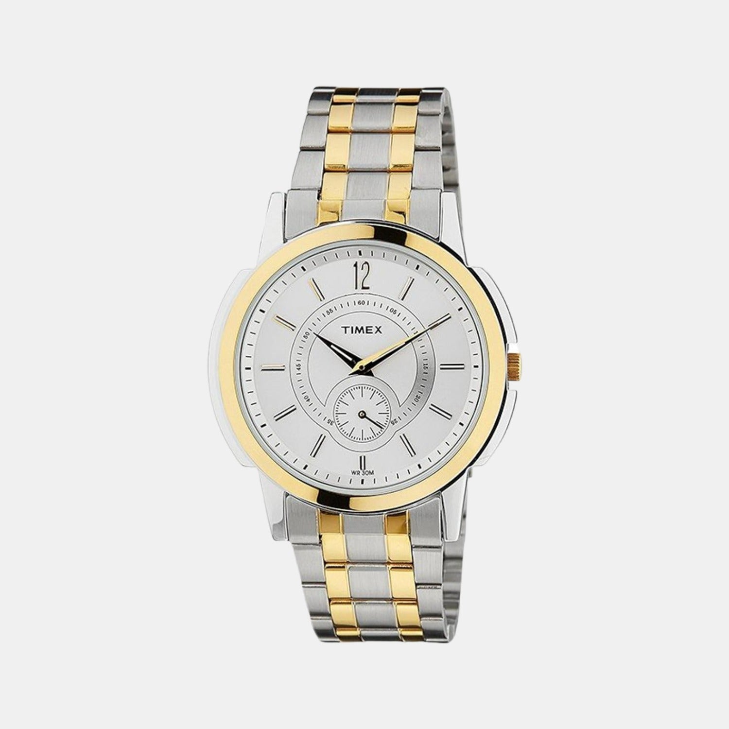 Empera Men Quartz Silver Dial Analog Metal Watch TW000U306