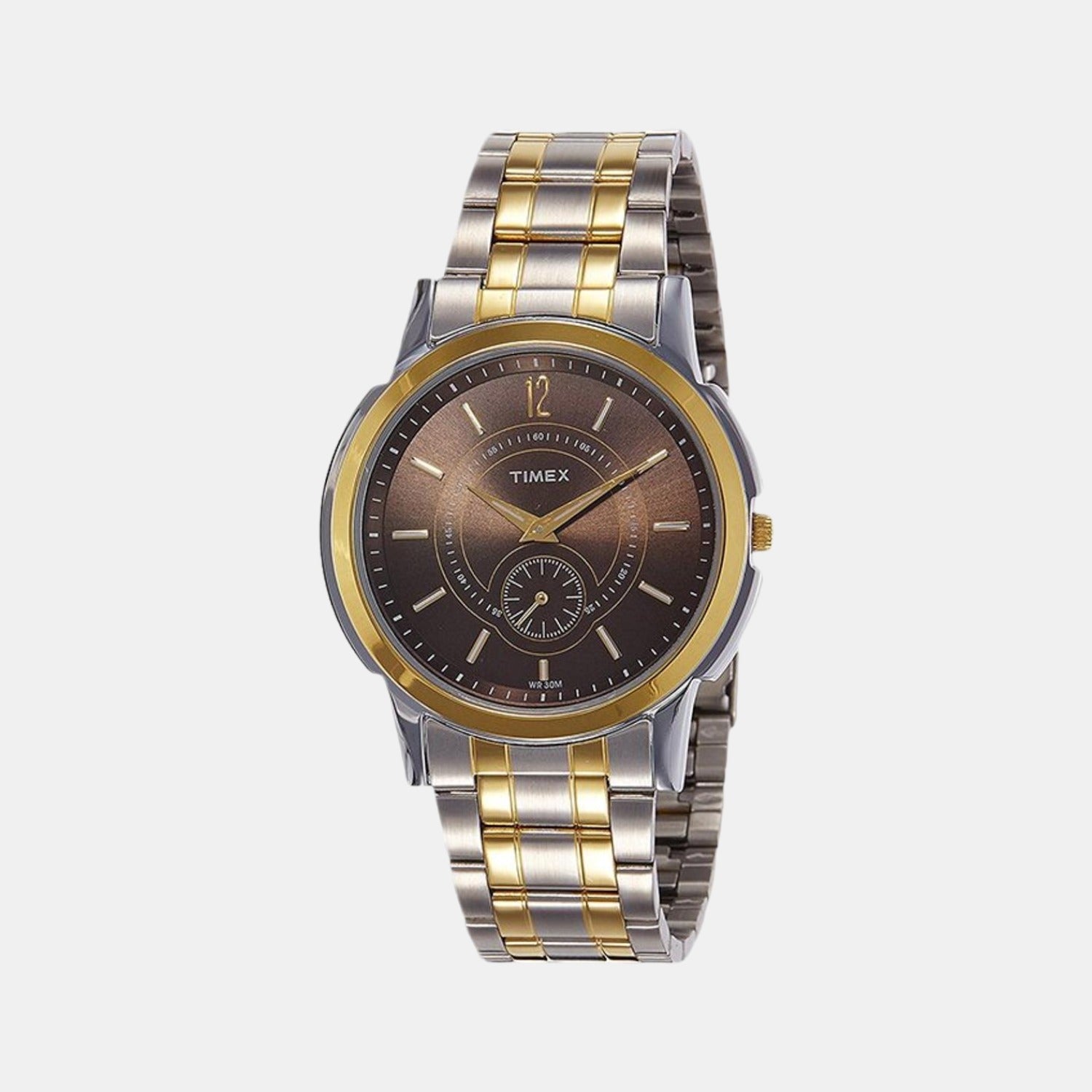 Empera Men Quartz Brown Dial Analog Leather Watch TW000U307