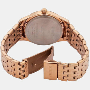 Fashion Women Quartz Silver Dial Chronograph Stainless Steel Watch TW000W217