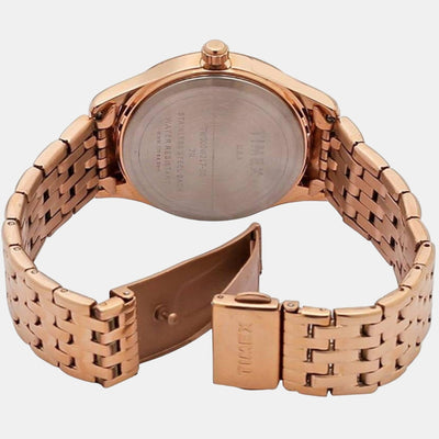Fashion Women Quartz Silver Dial Chronograph Stainless Steel Watch TW000W217