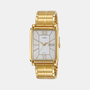 Classics Men Quartz Silver Dial Analog Stainless Steel Watch TW000W905