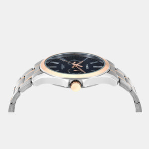 Classics Men Quartz Blue Dial Analog Stainless Steel Watch TW000X131