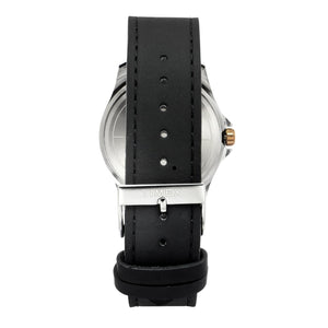 Fashion Men Quartz Green Dial Analog Leather Watch TW000X139