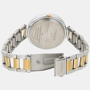 E Class Women Quartz White Dial Chronograph Stainless Steel Watch TW000X213