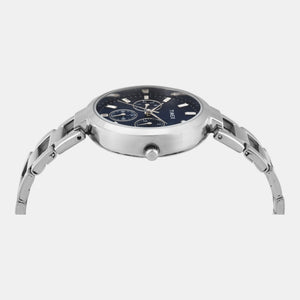 Fashion Women Quartz Blue Dial Multi-Function Stainless Steel Watch TW000X247