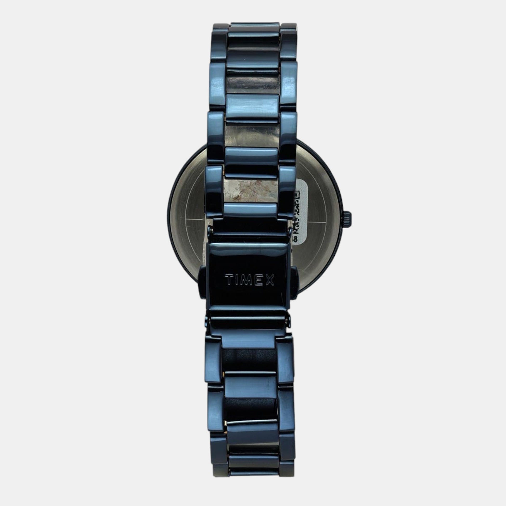 Fashion Women Quartz Blue Dial Multi-Function Stainless Steel Watch TW000X268