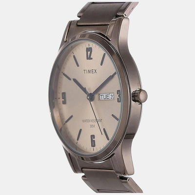 Classics Unisex Quartz Rose Gold Dial Analog Stainless Steel Watch TW00PR265