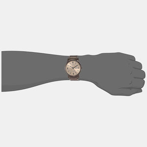 Classics Unisex Quartz Rose Gold Dial Analog Stainless Steel Watch TW00PR265