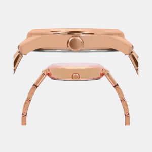 Empera Couple Quartz Rose Gold Dial Multi-Function Stainless Steel Watch TW00PR266