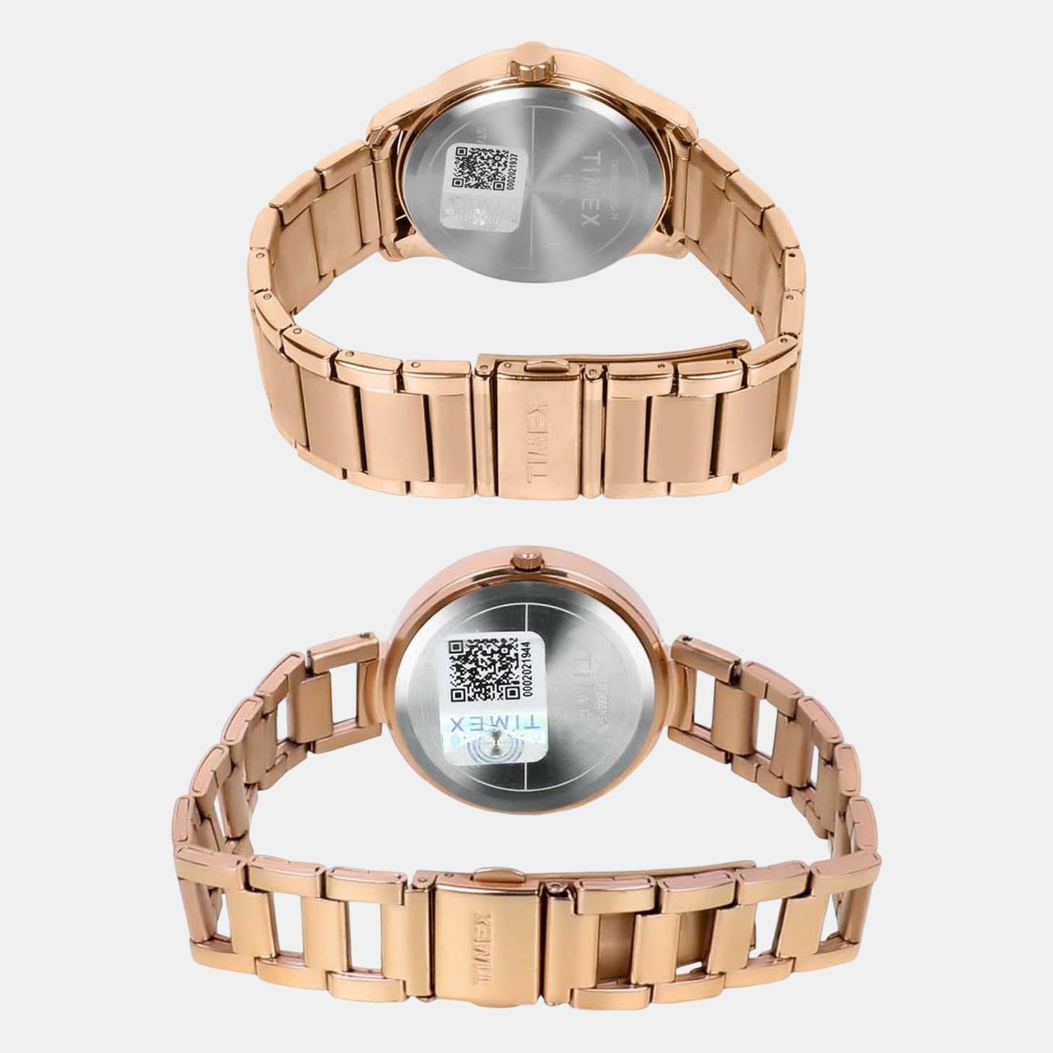 Empera Couple Quartz Rose Gold Dial Multi-Function Stainless Steel Watch TW00PR266