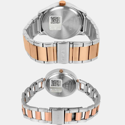 Empera Couple Quartz Blue Dial Multi-Function Stainless Steel Watch TW00PR267