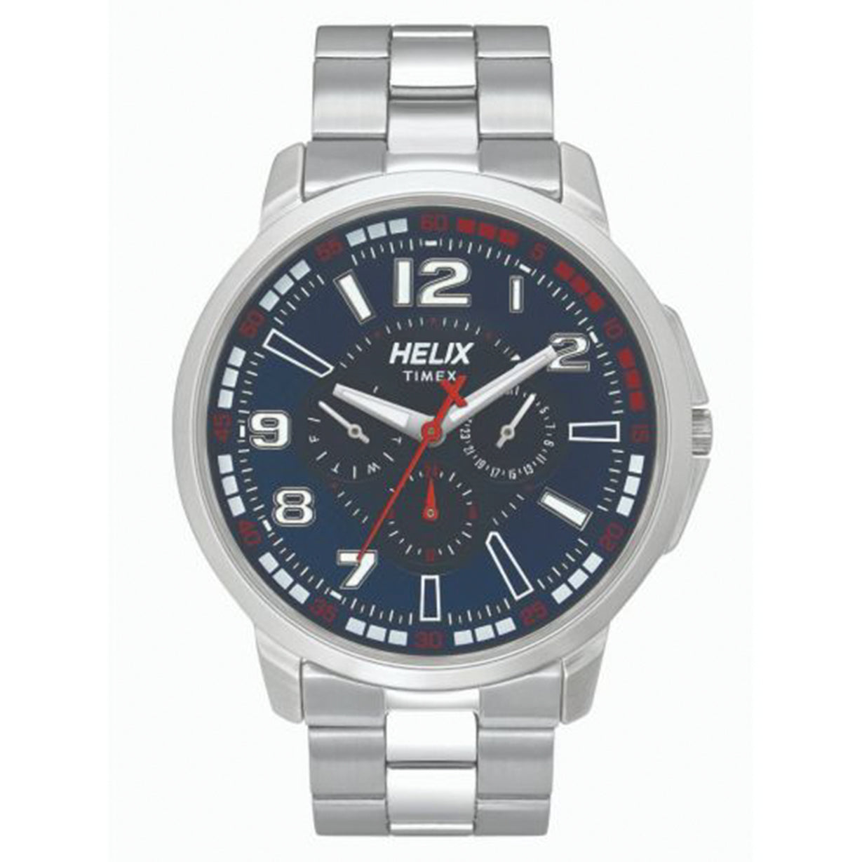Helix Analog Blue Dial