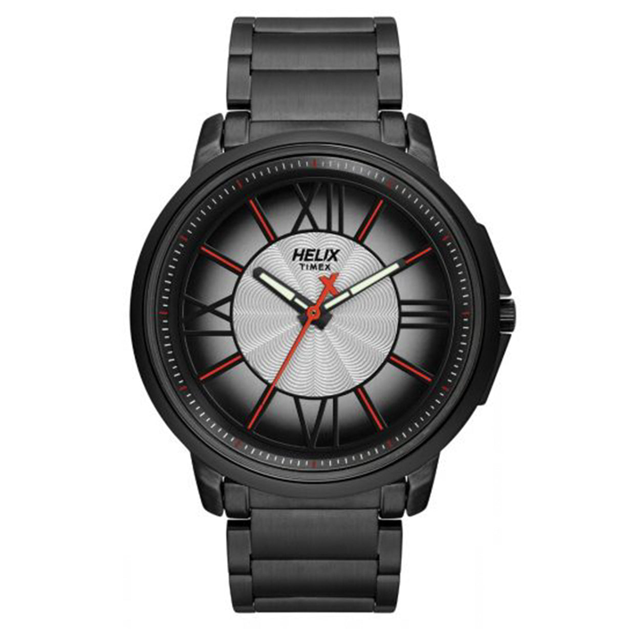Helix Black & Silver Dial
