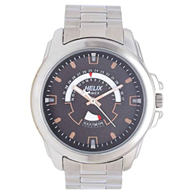 Helix Silver Stainless Steel Strap