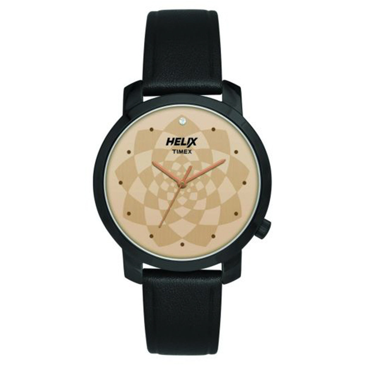 Helix Rose Gold Dial Leather
