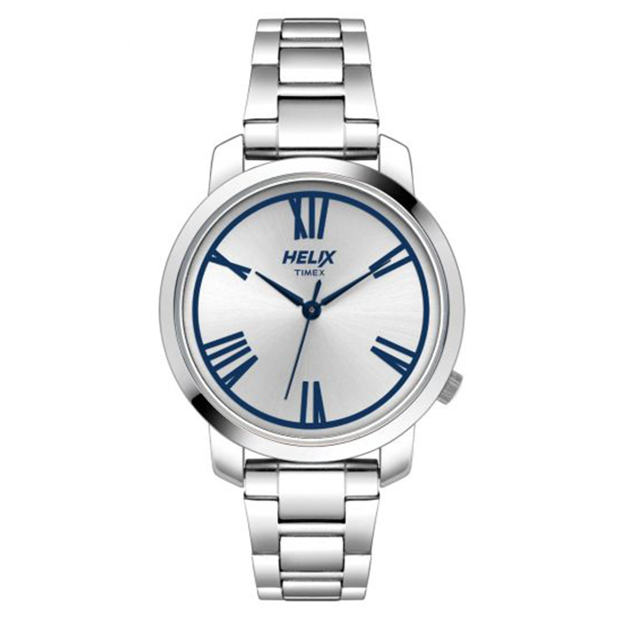 Helix Silver Dial Stainless Steel
