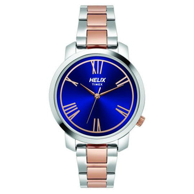 Helix Blue Dial Stainless Steel