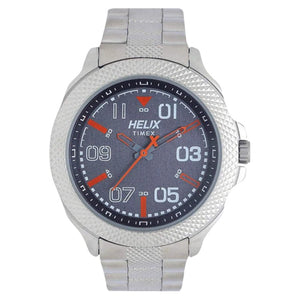 Helix Blue Dial Stainless Steel Strap