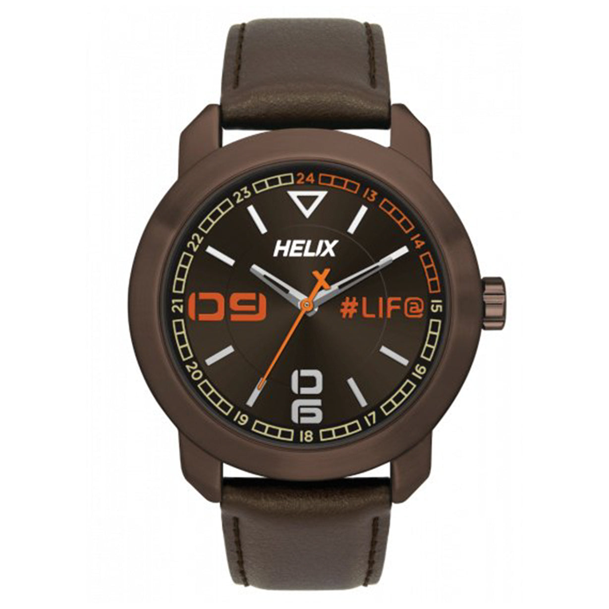 Trendy Brown Dial