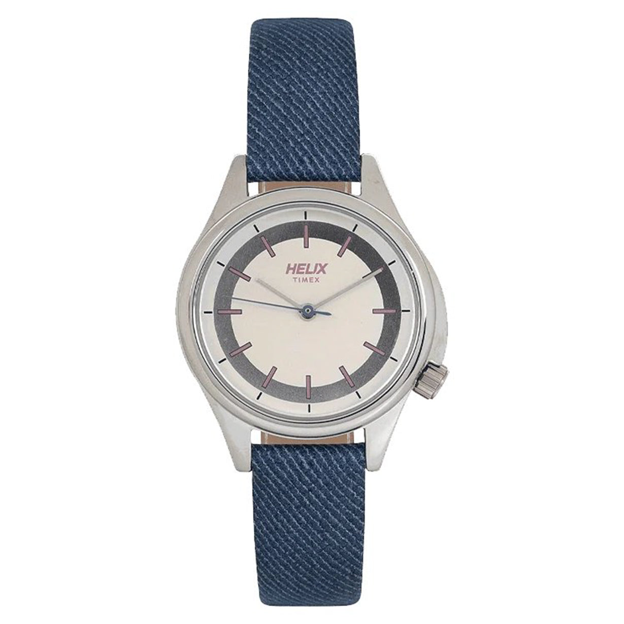 Helix Analog Silver Dial
