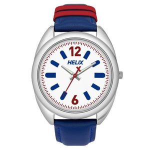 Helix Analog Navy Leather