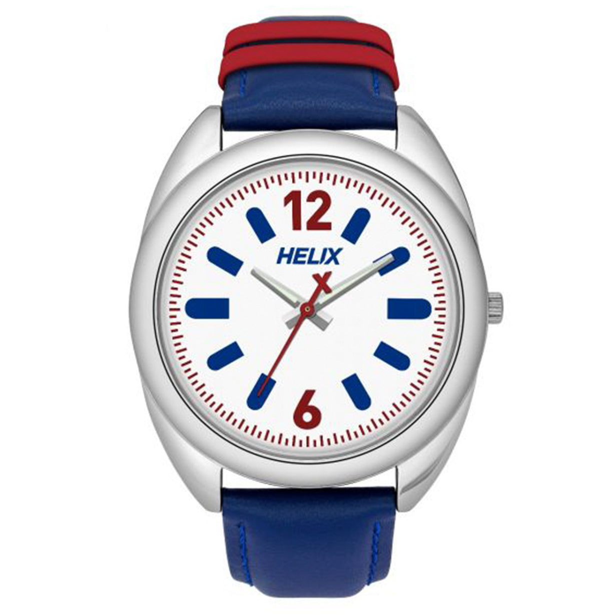 Helix Analog Navy Leather