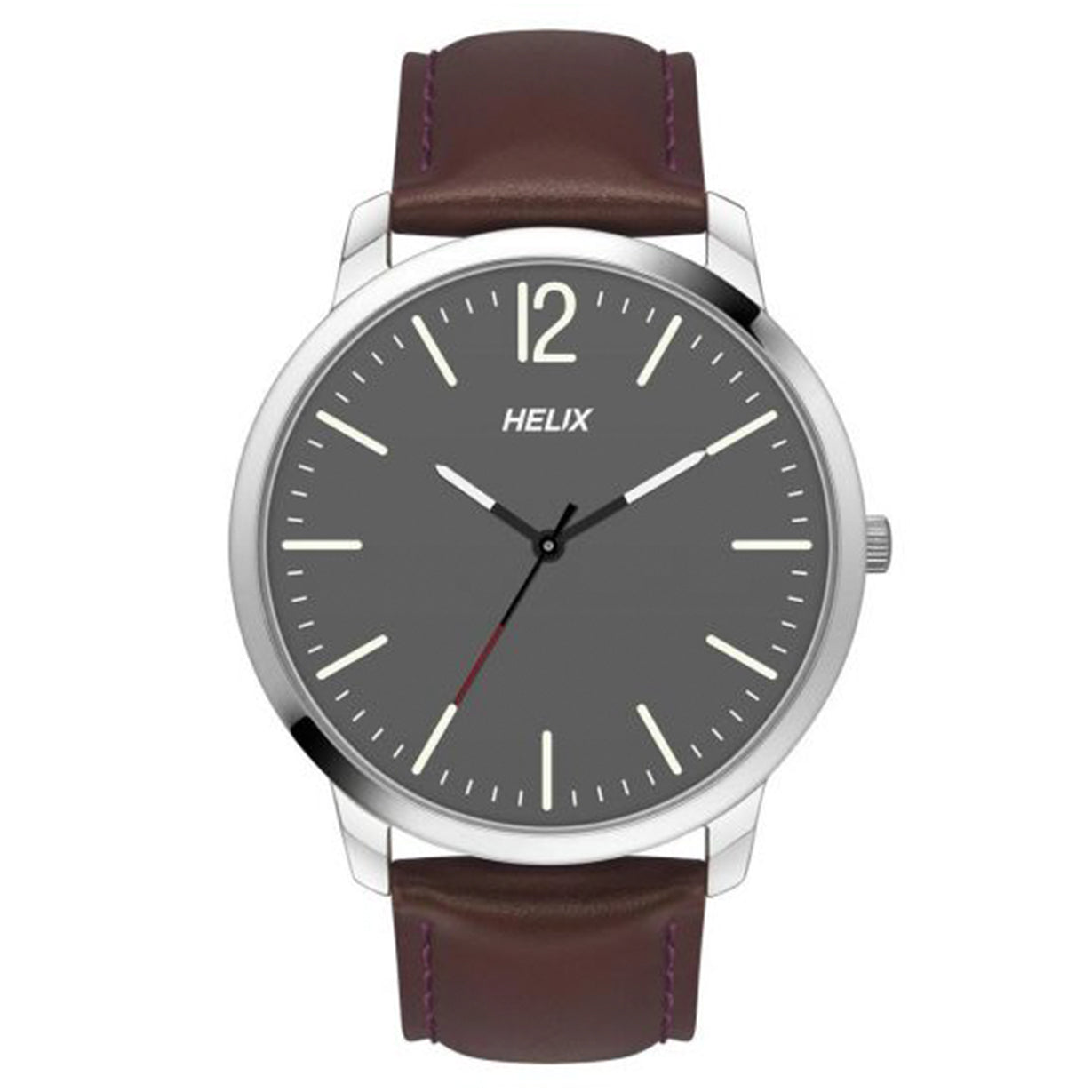 Helix Analog Men Grey Dial