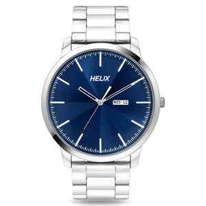 Helix Analog Men Blue & Silver