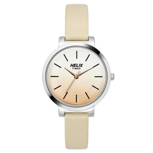 Helix Women Pink Leather Strap