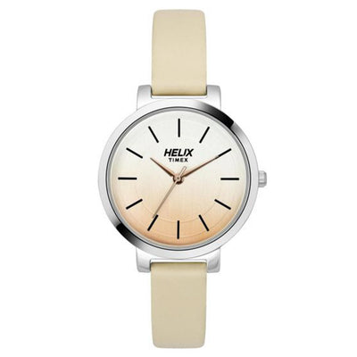Helix Women Pink Leather Strap