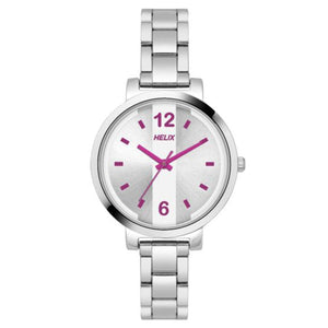 Helix Women Silver Stainless Steel Bracelet