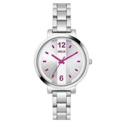 Helix Women Silver Stainless Steel Bracelet