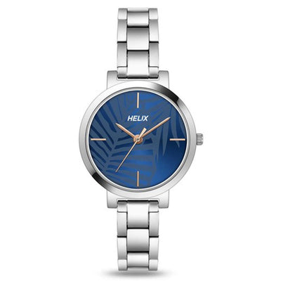 Helix Analog Women Blue & Silver