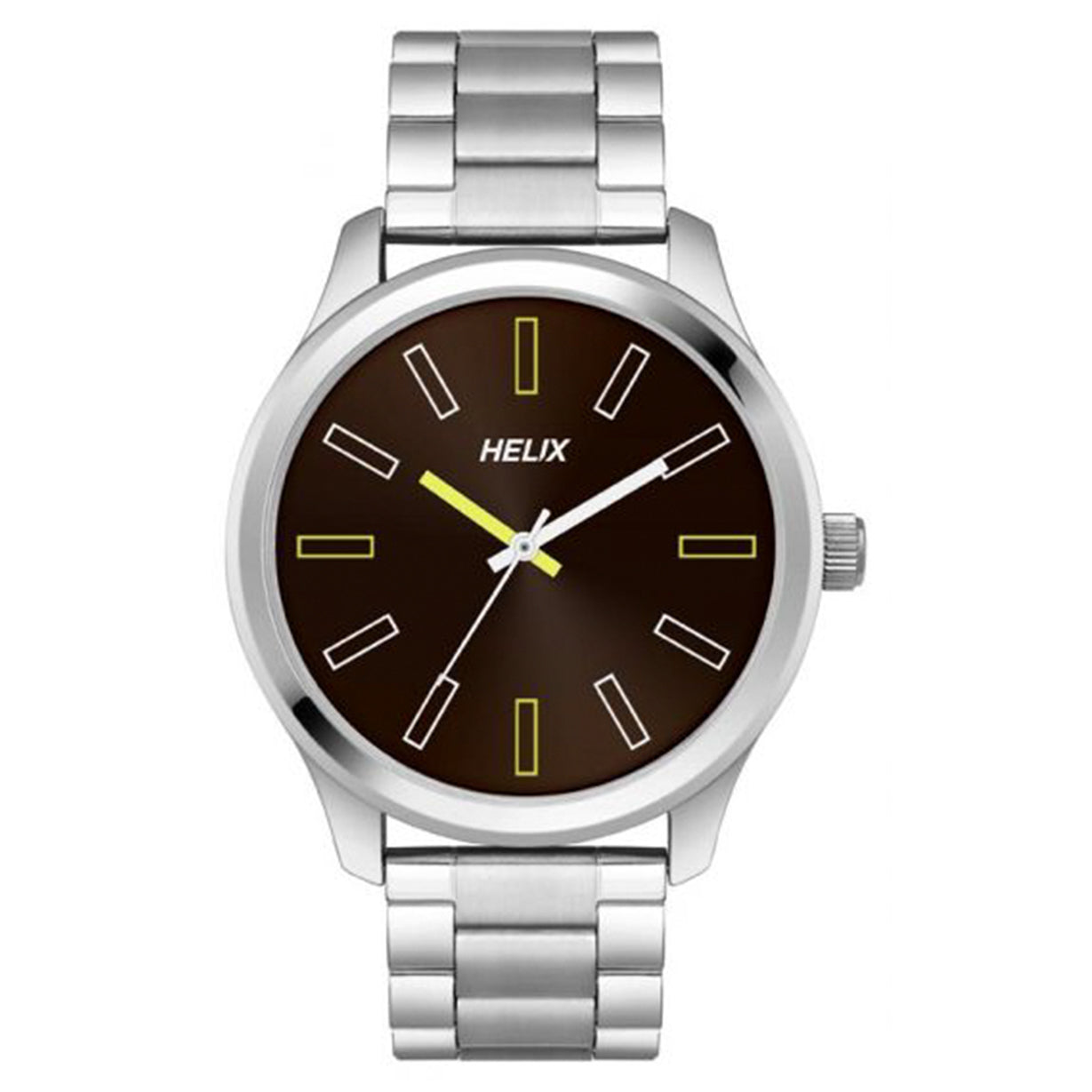 Helix Casual Men Brown Dial