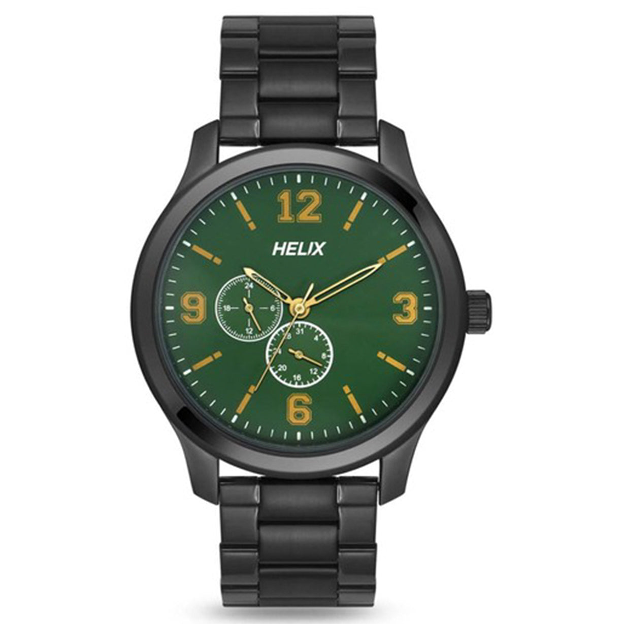 Helix Analog Men Green & Black