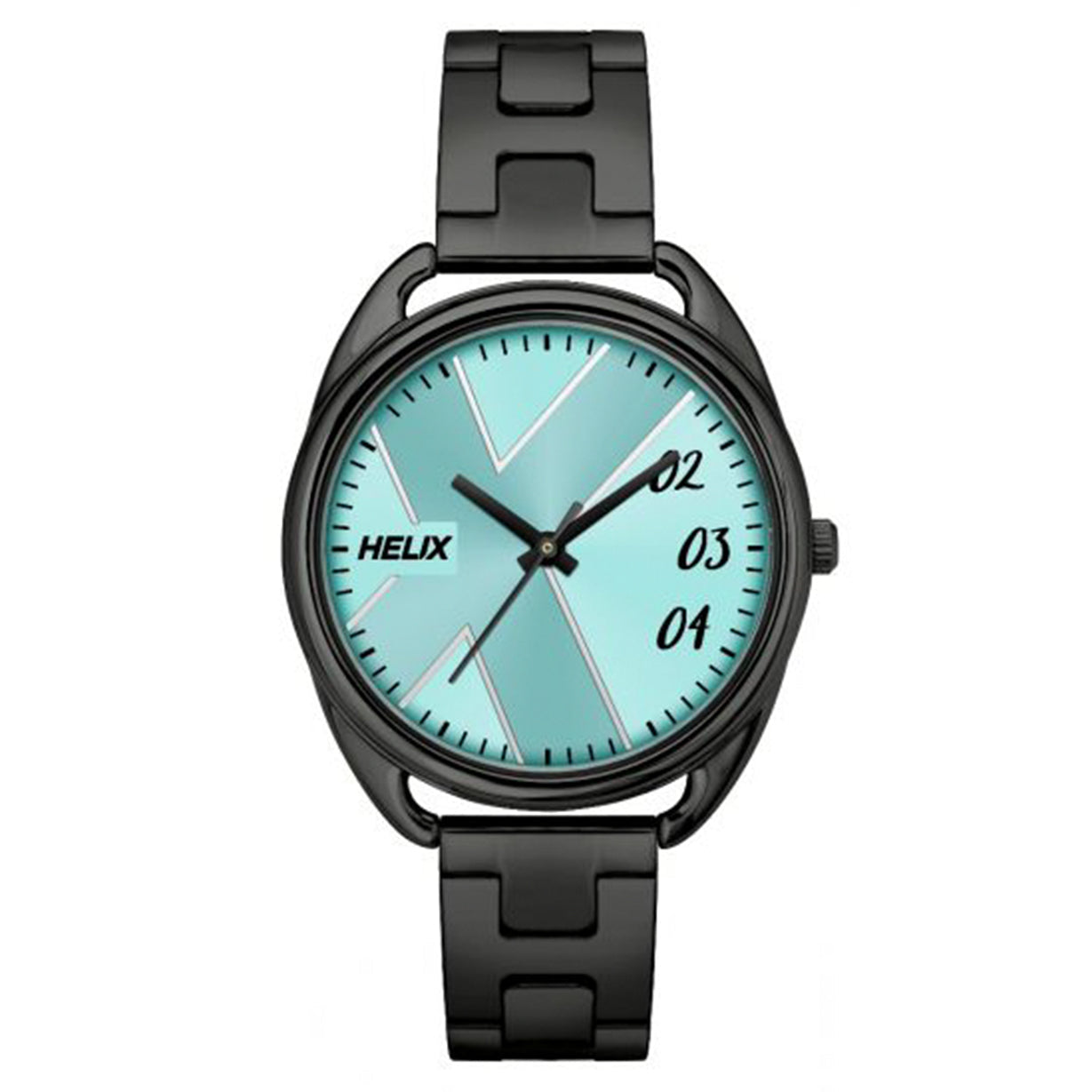 Helix Trendy Cyan Blue Dial