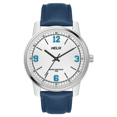 Helix Men Silver & Blue