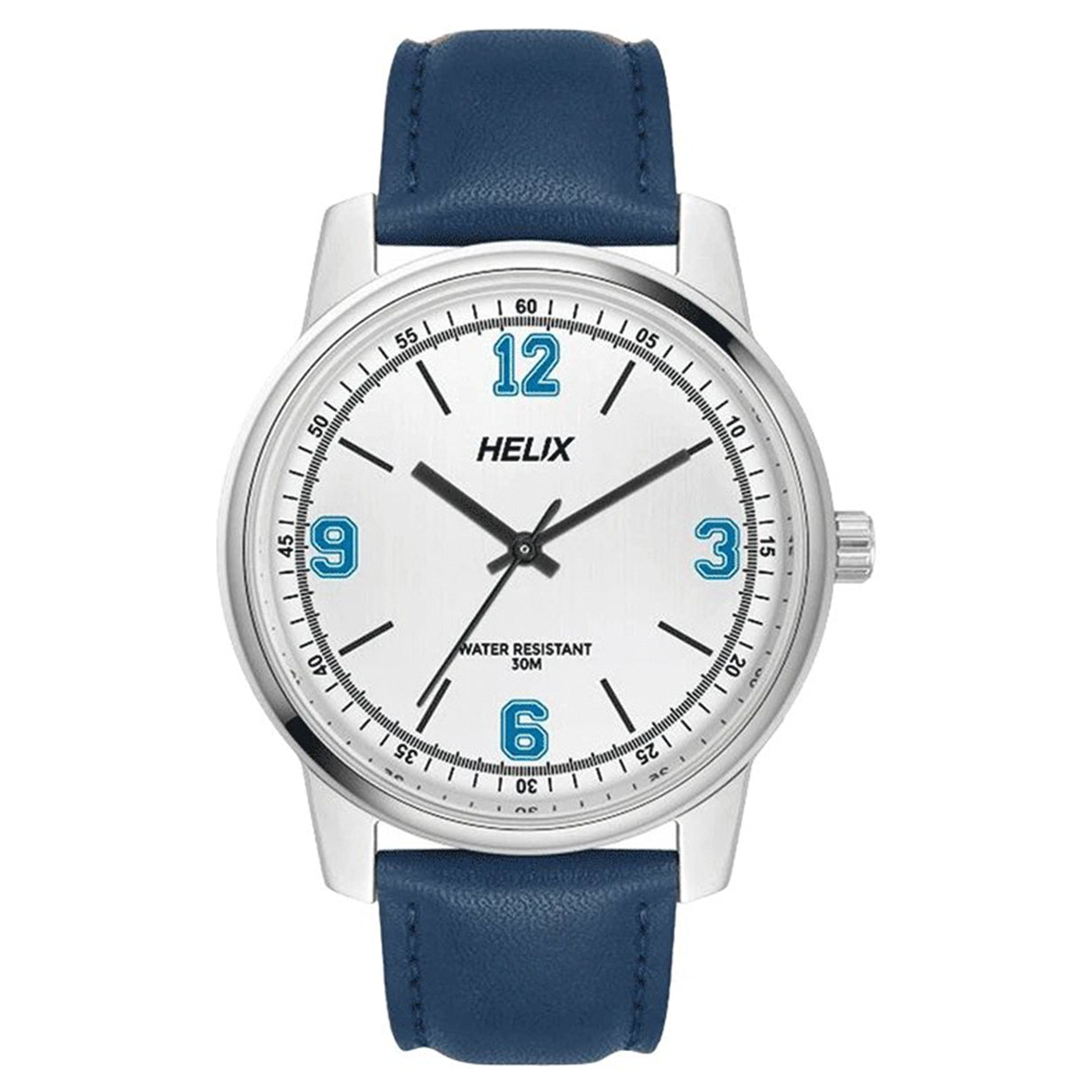 Helix Men Silver & Blue