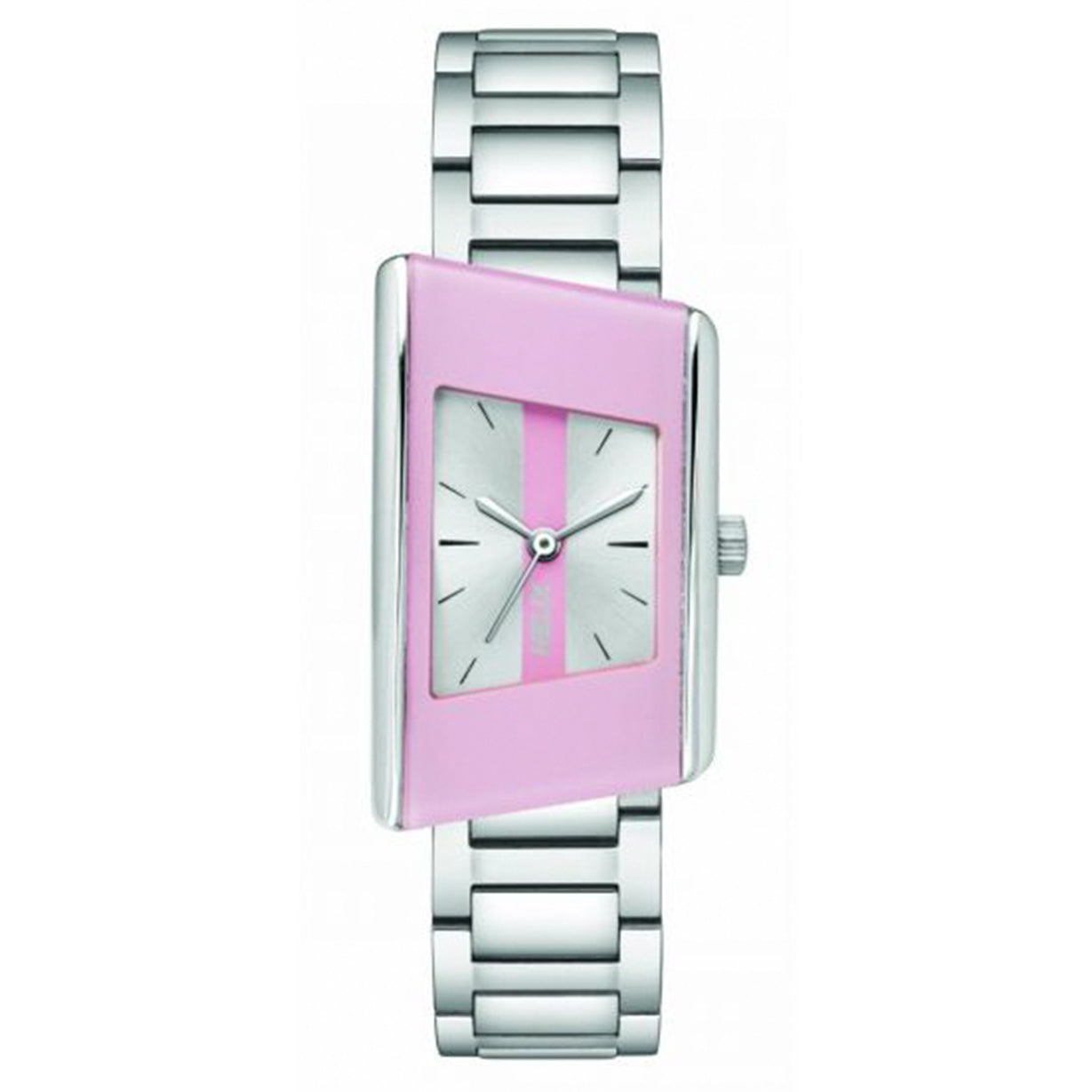 Helix Analog Rectangular Silver Dial