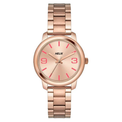 Helix Hustlers Rose Gold Stainless Steel Bracelet