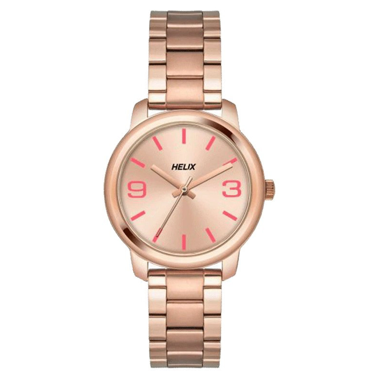 Helix Hustlers Rose Gold Stainless Steel Bracelet