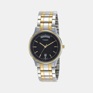 Classics Men Quartz Black Dial Analog Stainless Steel Watch TW0TG5910