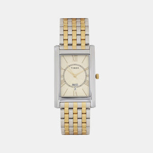 Empera Men Quartz Gold Dial Analog Stainless Steel Watch TW0TG6110