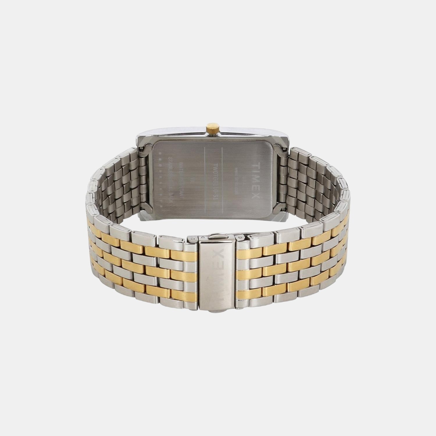 Empera Men Quartz Gold Dial Analog Stainless Steel Watch TW0TG6110