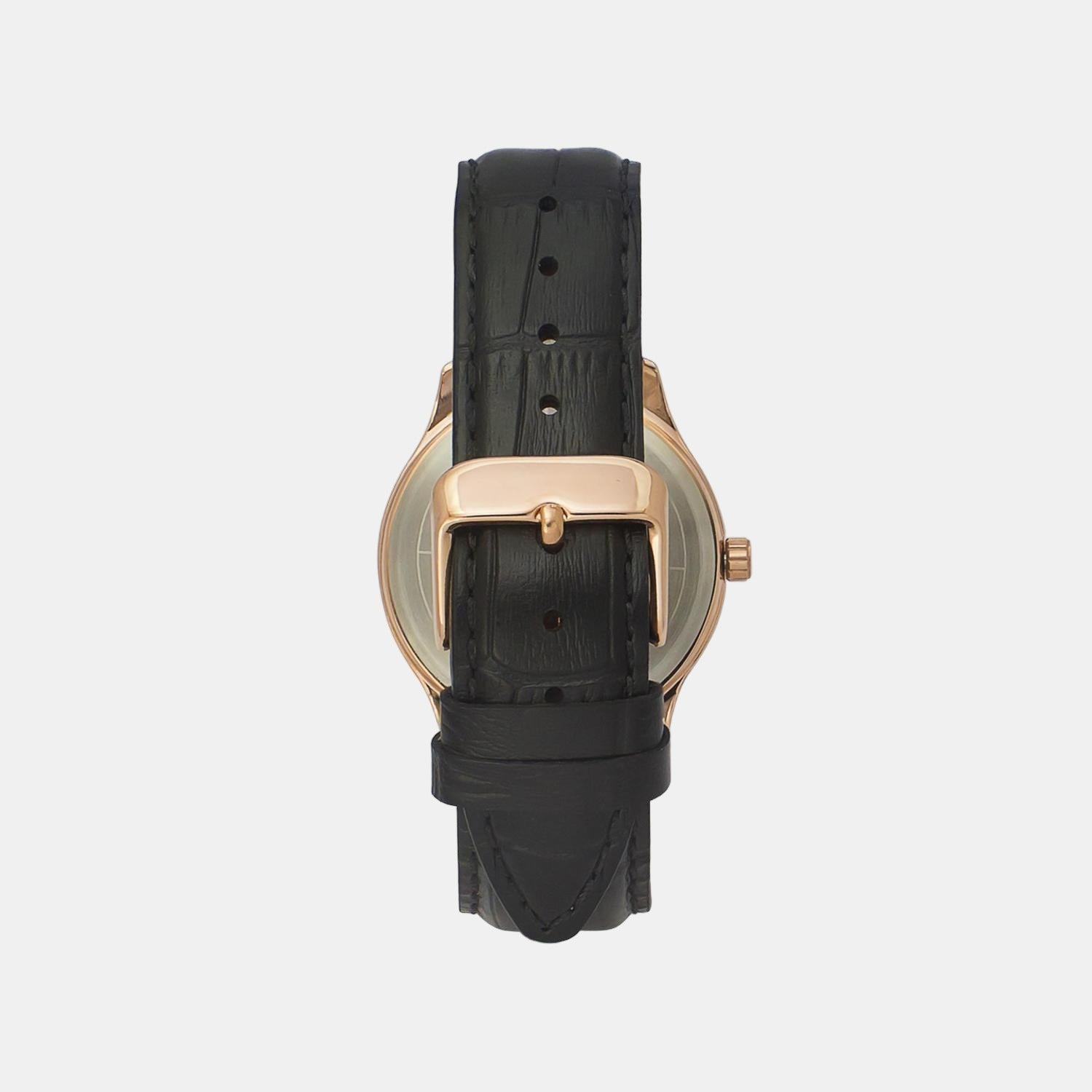 Classics Men Quartz Black Dial Analog Leather Watch TW0TG6516