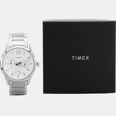 Empera Men Quartz White Dial Chronograph Stainless Steel Watch TW0TG7602