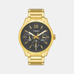 Empera Men Quartz Black Dial Chronograph Stainless Steel Watch TW0TG7603