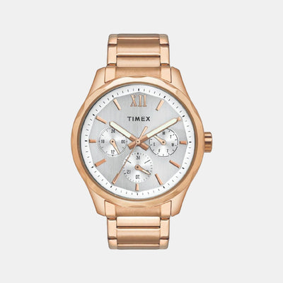 Empera Men Quartz Silver Dial Chronograph Stainless Steel Watch TW0TG7605