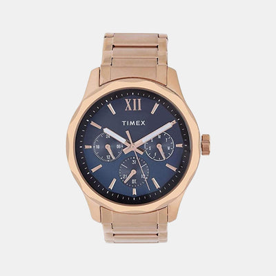 Empera Men Quartz Blue Dial Multi-Function Stainless Steel Watch TW0TG7606